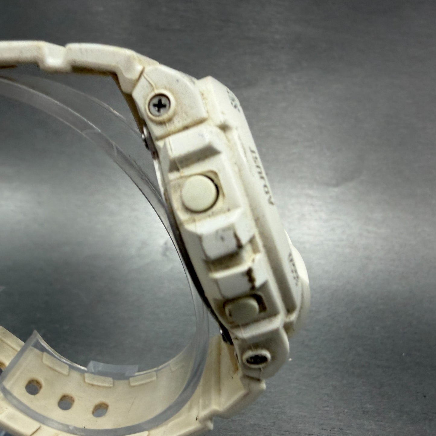 Casio  G-Shock Mini Watch Women 43mm Digital White Alarm Chrono GMN-691 New Batt3