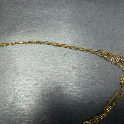 Seiko Necklace Watch Women 13mm Champagne Dial Gold Tone 1320-5730 New Battery8