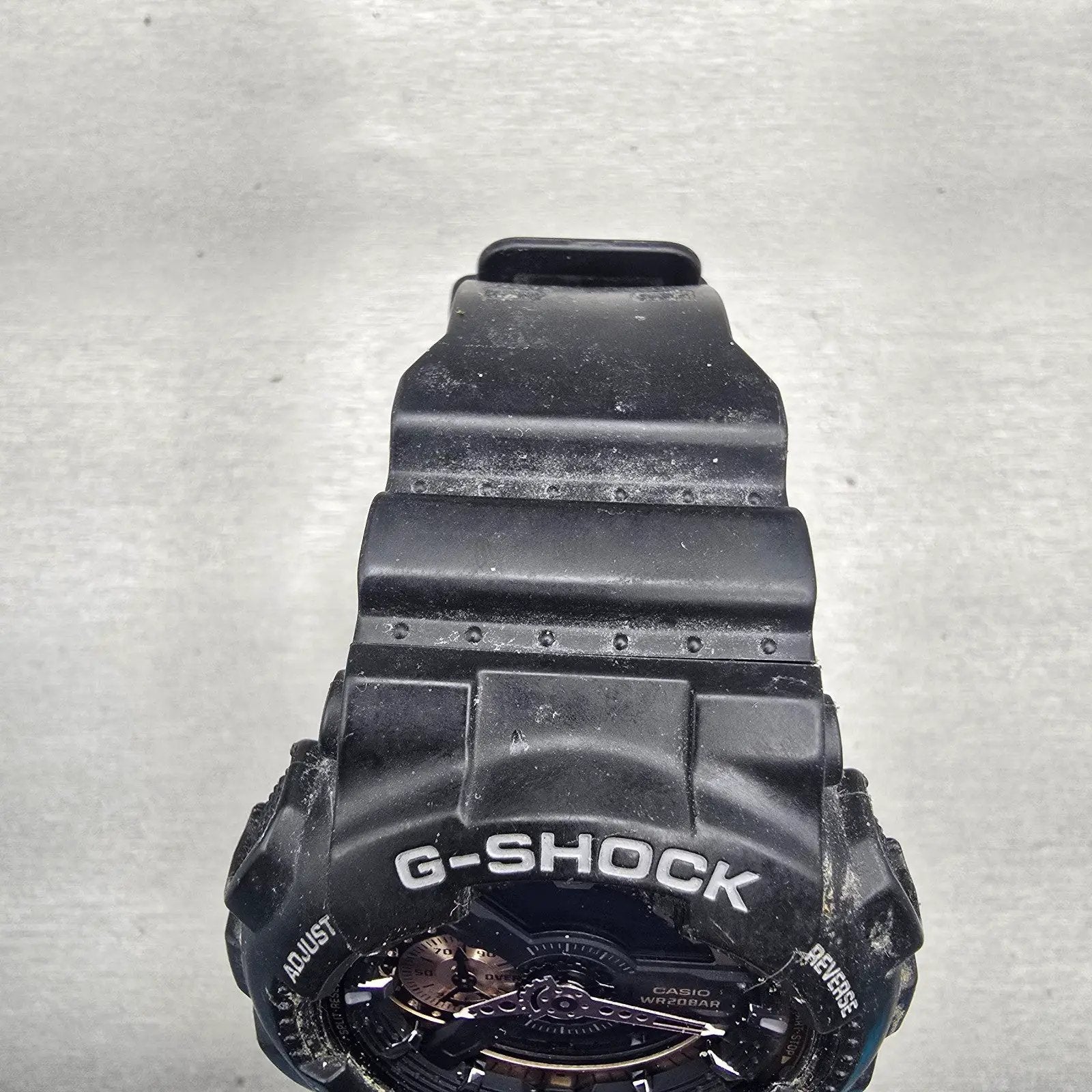 Casio G-Shock GA-110RG Watch Men 51mm Rose Gold Dial Black Alarm Chrono New Batt4