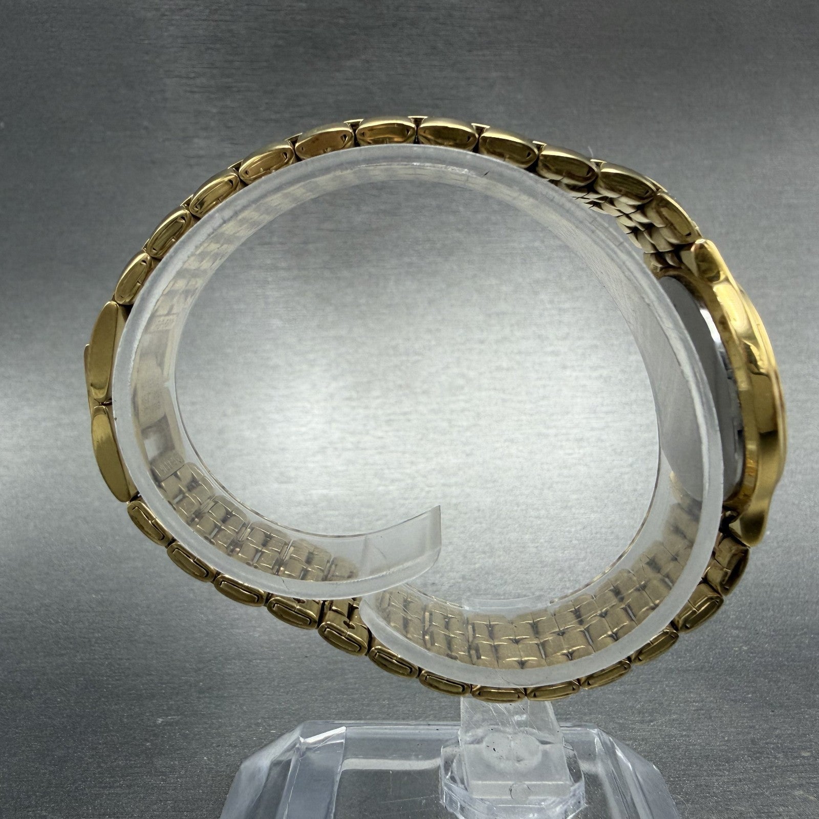 Seiko Watch Women 26mm White Dial Gold Tone Round Vintage 1N00-1B50 New Battery8