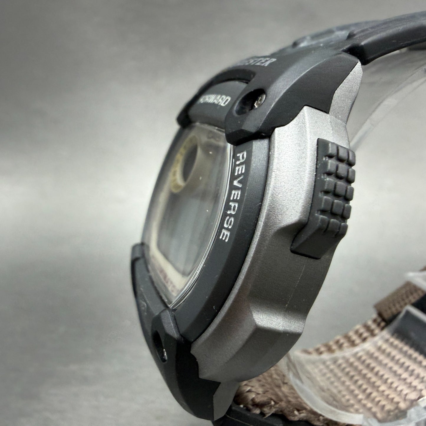 Casio Forester FT-120H Watch Men 40mm Digital Silver Tone Alarm Chrono New Batt2