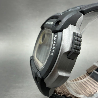 Casio Forester FT-120H Watch Men 40mm Digital Silver Tone Alarm Chrono New Batt2