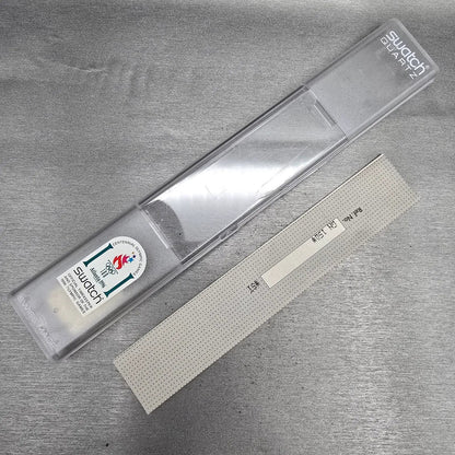 Swatch Black Sheep Watch Men 34mm Blue Dial Blue Case GN150 New Battery NOS18