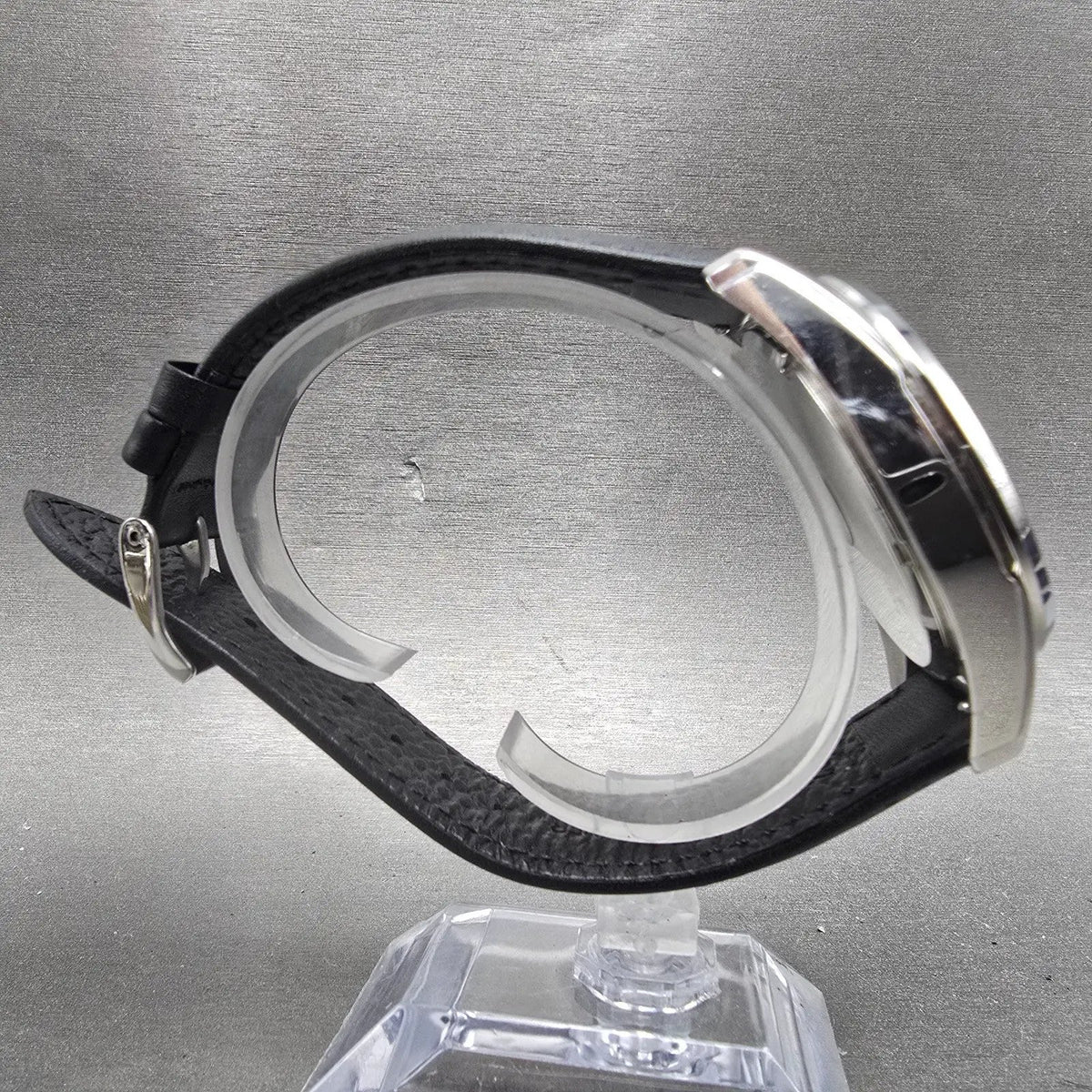 Bulova Precisionist Watch Men 43mm Blue Dial Silver Tone Date 96B257 New Battery8