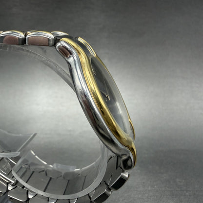 Movado Museum Watch Men 36mm Black Dial Two Tone Round 81.A1.881 New battery3