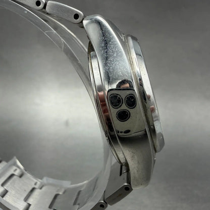 Casio LWQ-110DJ Watch Women 35mm Gray Dial Steel Case Date Solar Round Runs3