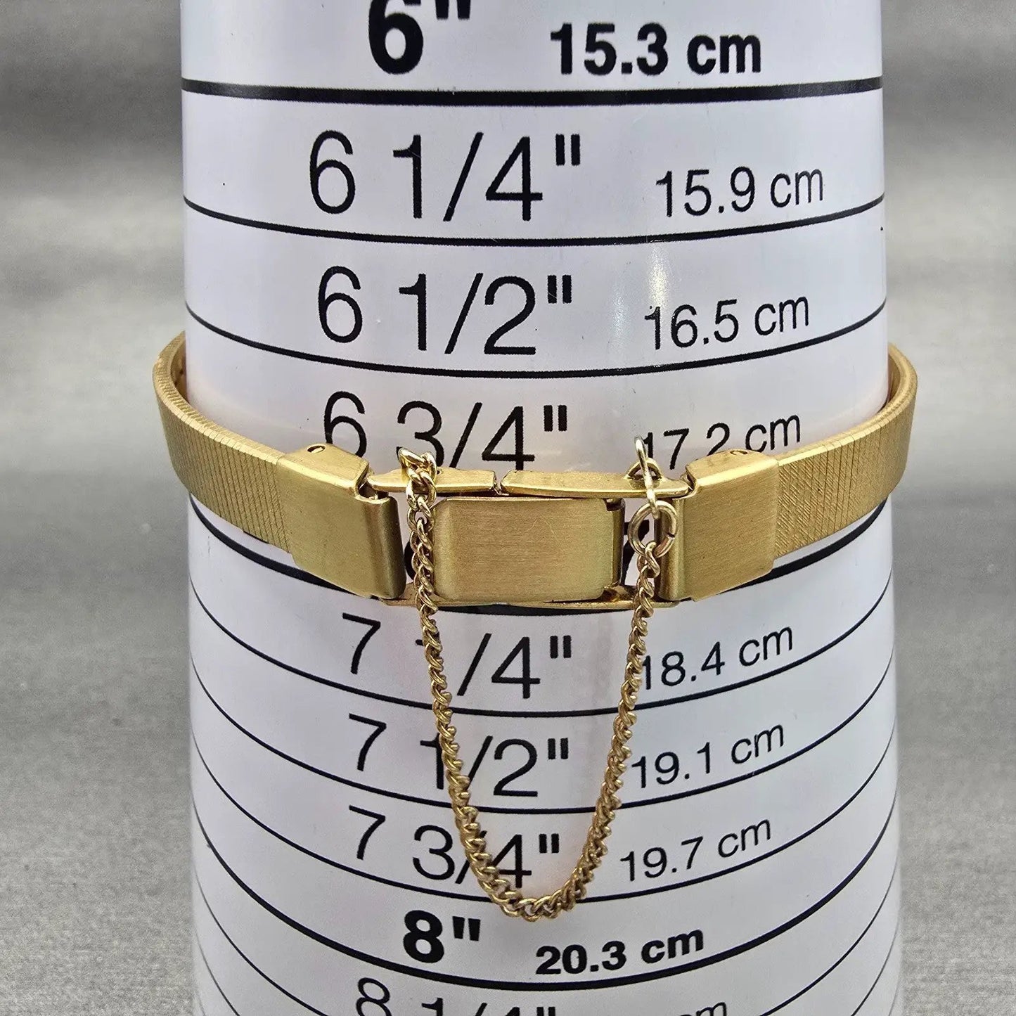 Citizen CQ Watch Women 19mm Gold Dial Gold Tone Oval 2030-943031 New Battery9