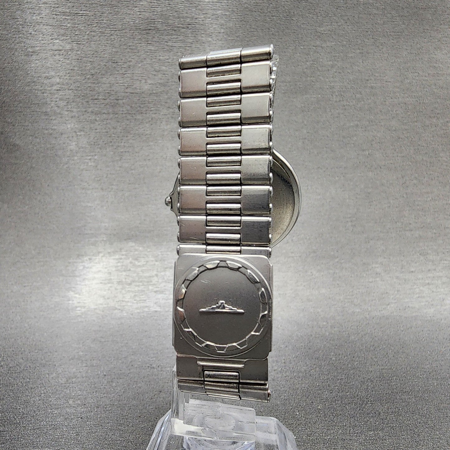 Longines Conquest Watch Men 32mm Silver Dial Steel Date Round New Battery7