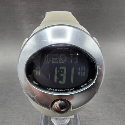 Seiko Wired Spoon Watch Men 38mm Silver Digital Alarm Chronograph New Battery0