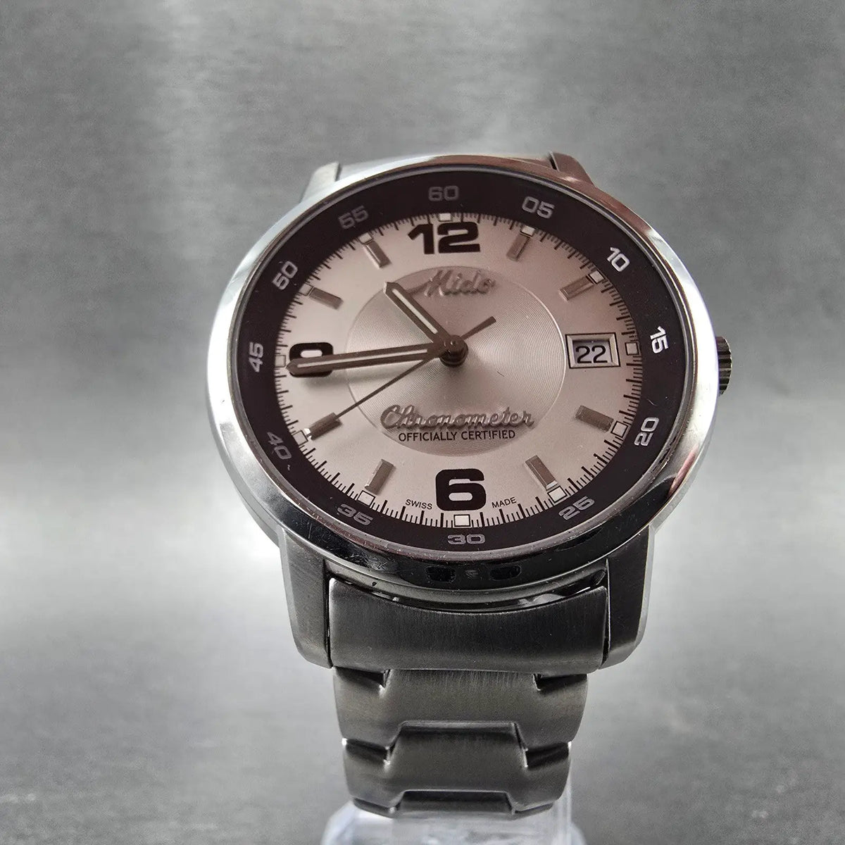 Mido Ocean Star Captain Automatic Chronometer Watch Men Silver Dial 8720 PARTS7