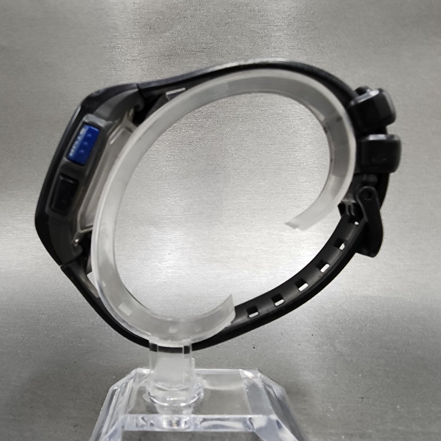 Casio PHY STW1000 Watch Men 42mm Digital Black Tone Alarm Chrono Rectangle Runs6