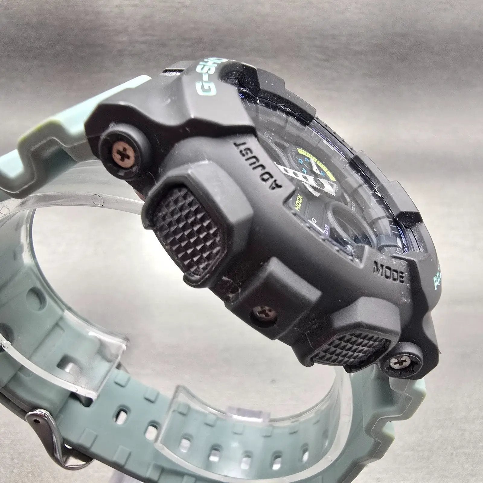 Casio G-Shock GMA-S140 Watch Women 46mm Black Gray Alarm Chronograph New Battery3