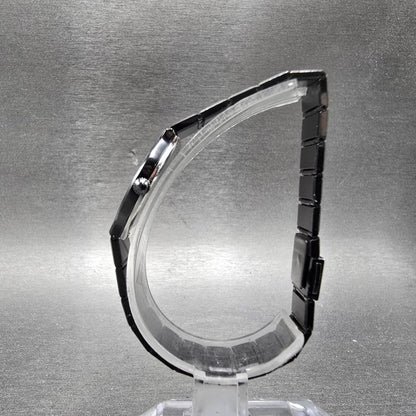 Movado Museum Watch Women 23mm Black Dial Black Tone Round 84-40-881-A New BattM6