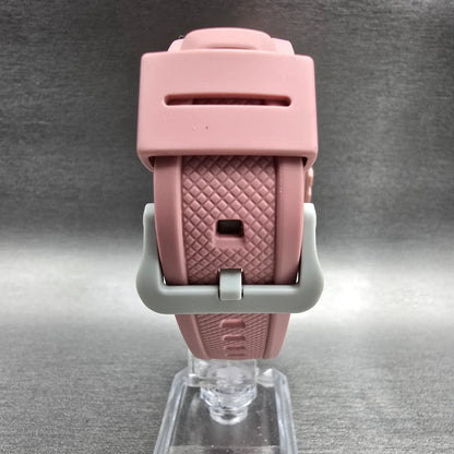 Casio Illuminator W-218H Digital Watch Men 43mm White Pink Chrono Alarm New Batt7