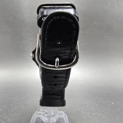 Victorinox Swiss Army Watch Men 39mm White Dial Black Tone Date Round PARTS JKQ8