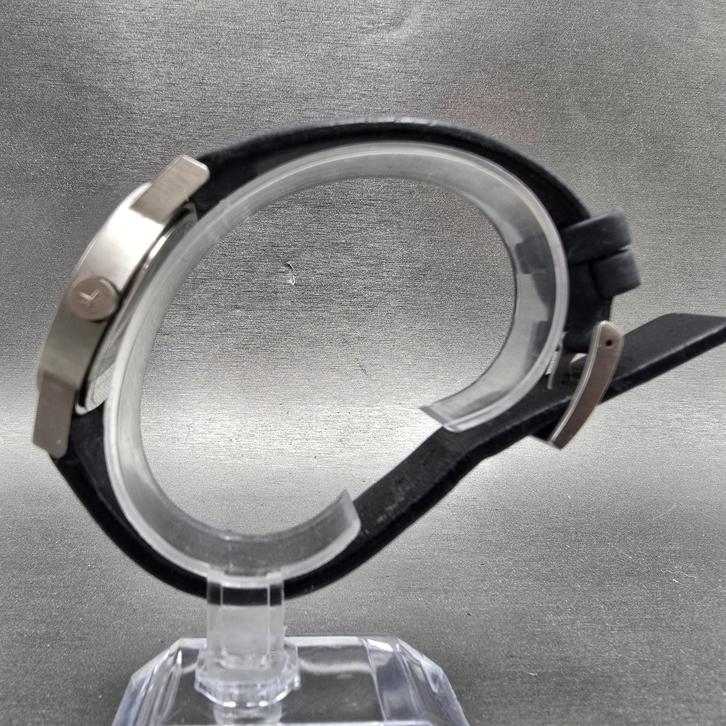 Calvin Klein Watch Men 35mm Gray Dial Silver Tone Round K7111 PARTS7