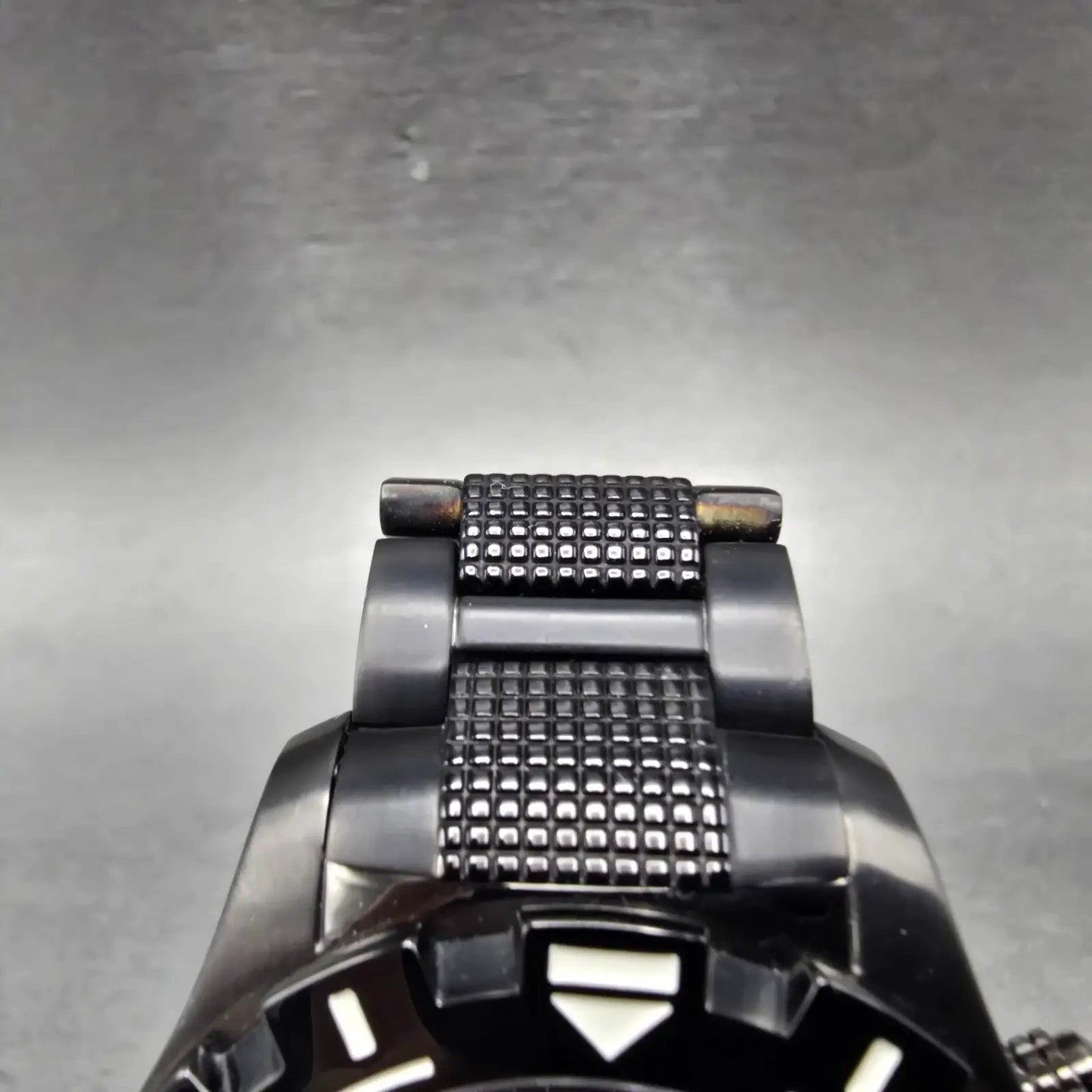 Invicta Specialty Chronograph Dive Watch Men 46mm Black Dial Black Tone New Batt4