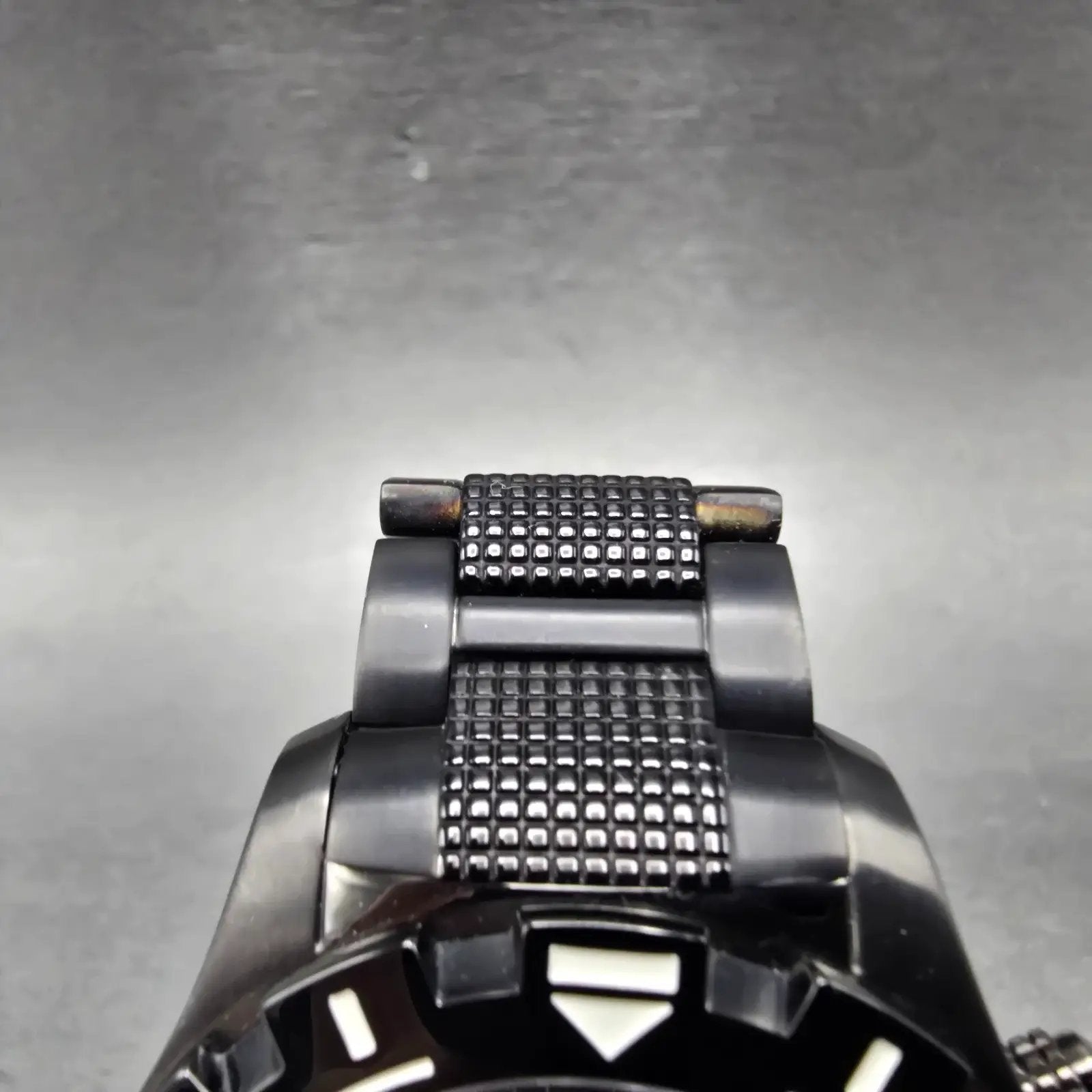 Invicta Specialty Chronograph Dive Watch Men 46mm Black Dial Black Tone New Batt4