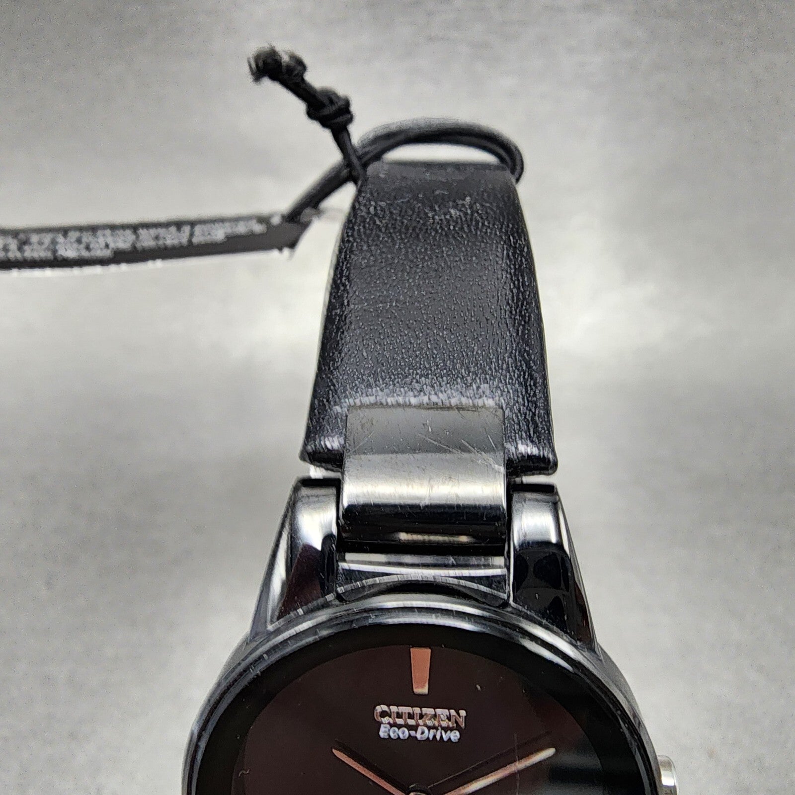 Citizen EcoDrive Axiom Watch Women 30mm black Dial Black Tone Date Round Runs4