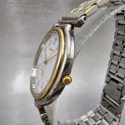 Burberry Watch Women 31mm White Dial Two Tone Round 4630E62283 New Battery2