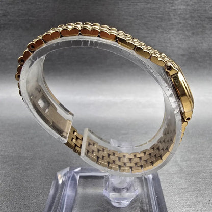 Citizen Elegance Watch Women 18mm Silver Dial Gold 2200-S13475 New Battery8