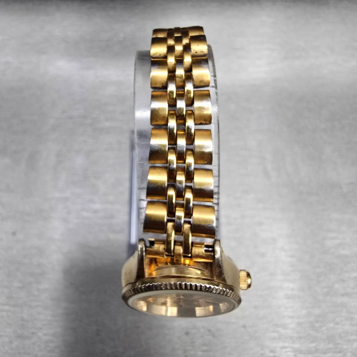 Citizen CQ Watch Women 25mm Champagne Dial Gold Tone Daydate 2000-201566 New Bat4