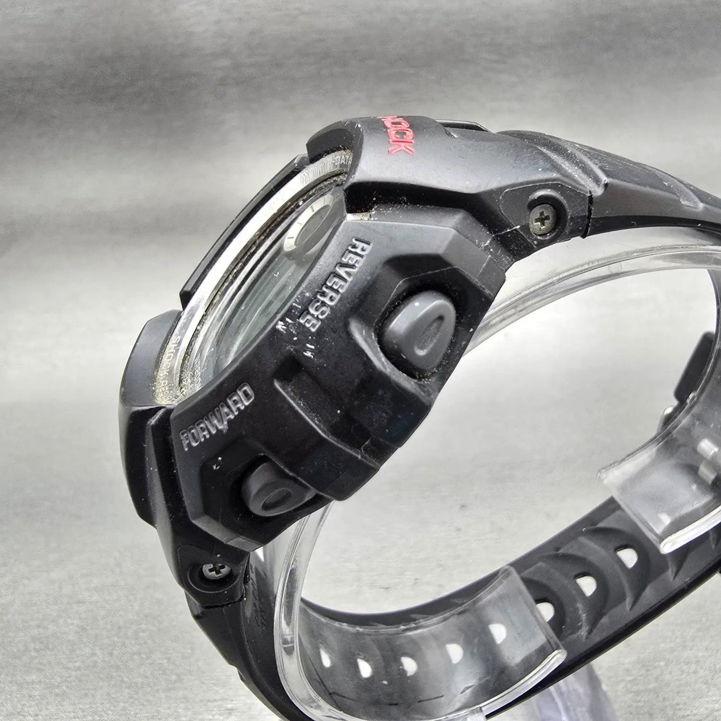 Casio G-Shock G-2900 Watch Men 46mm Black Dial Black Chrono Alarm New Battery2