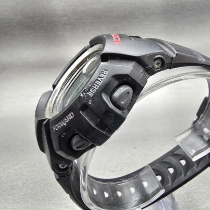 Casio G-Shock G-2900 Watch Men 46mm Black Dial Black Chrono Alarm New Battery2