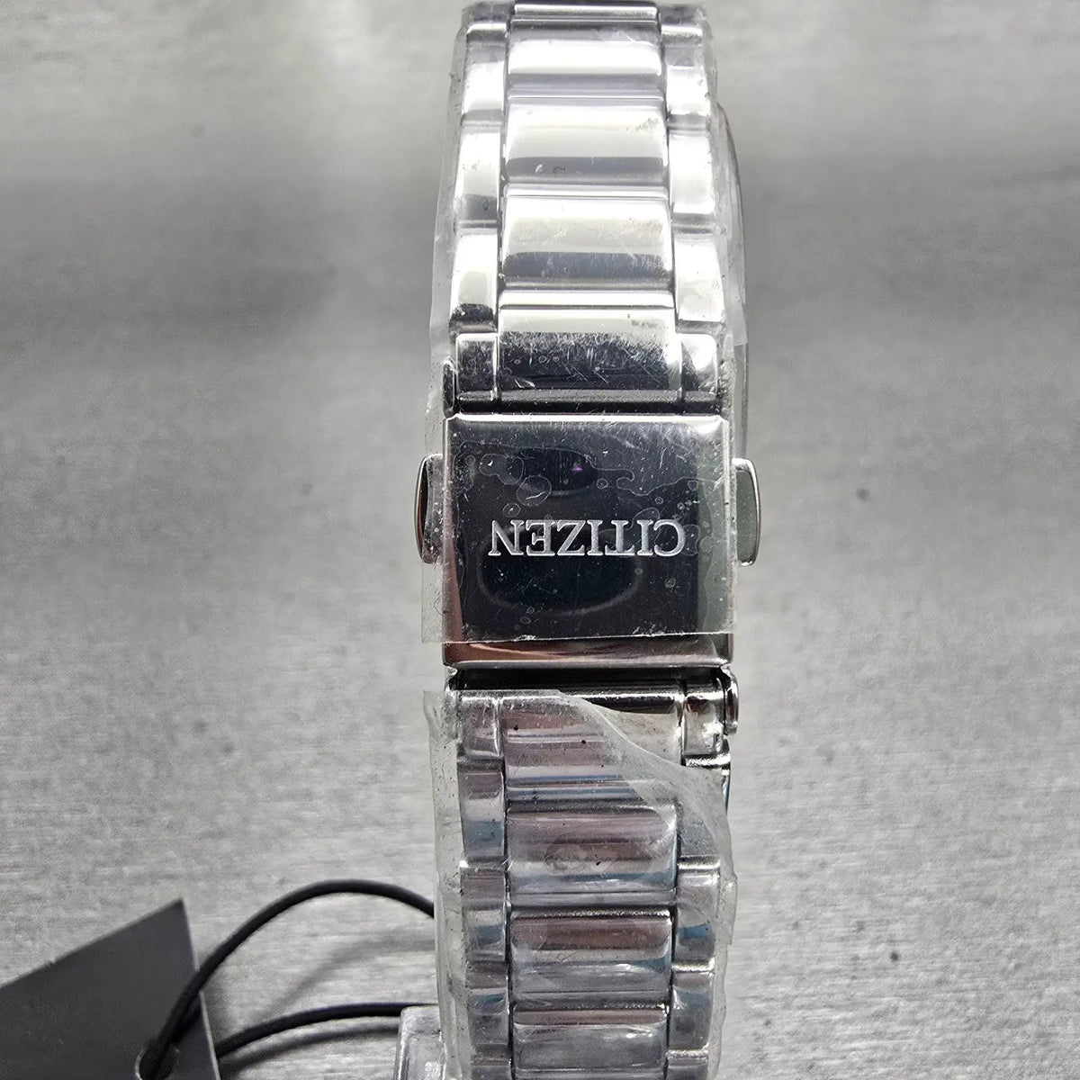 Citizen Watch Women 27mm Black Dial Silver Tone Date Round G012-S101824 New Batt7