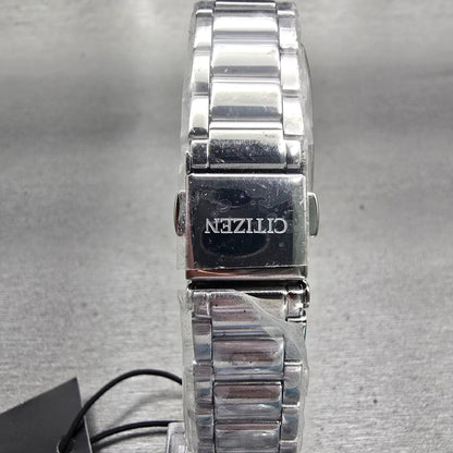Citizen Watch Women 27mm Black Dial Silver Tone Date Round G012-S101824 New Batt7