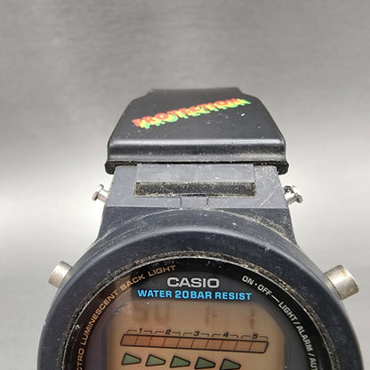 Casio G-Shock DW-6600B Watch Men 40mm Digital Black Tone Alarm Chrono New Batt