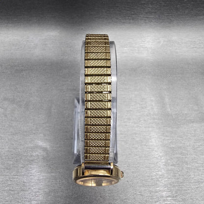 Seiko Watch Women 23mm Silver Dial Gold Tone Round 2320-0060 New Battery Vintage4