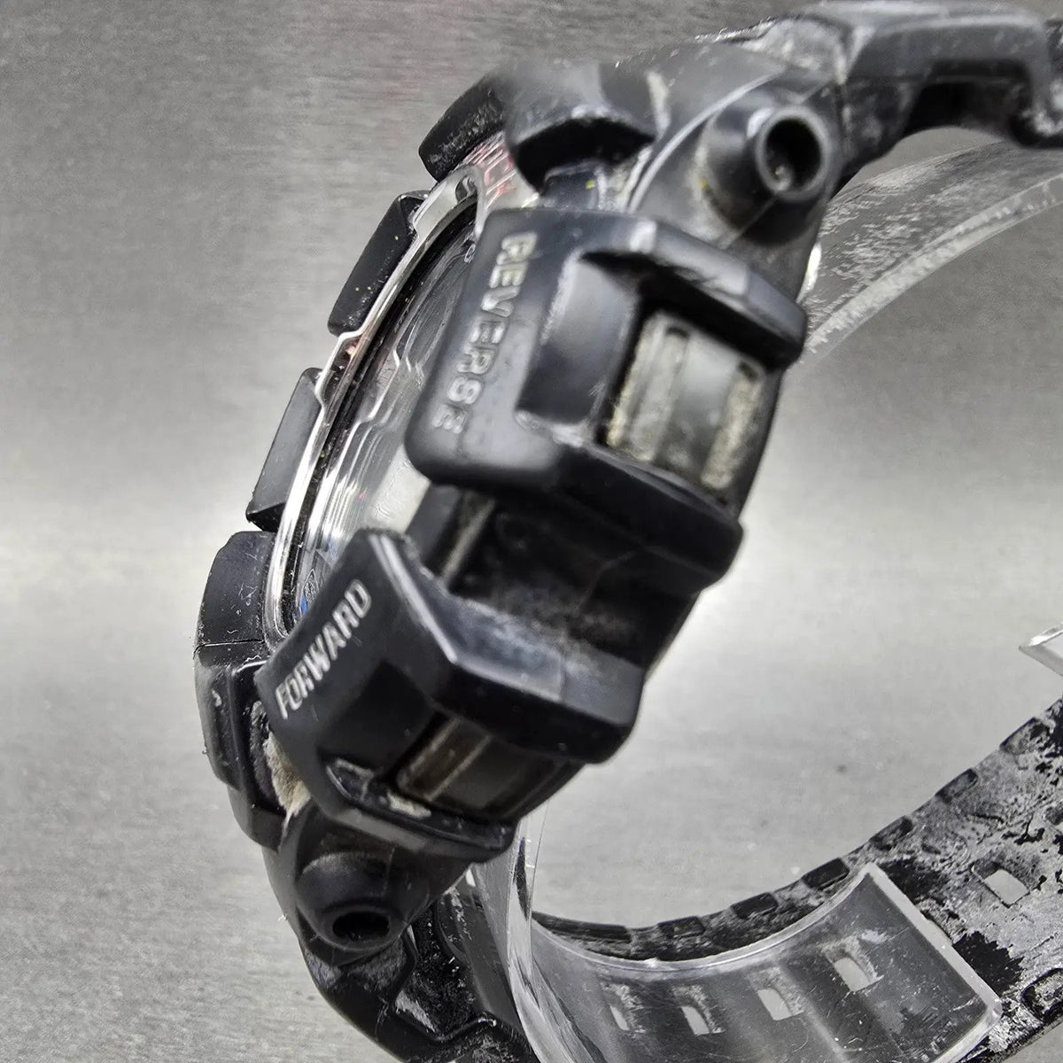 Casio G-Shock G-2310R Watch Men 47mm Digital Black Alarm Chrono Works Solar ABD2