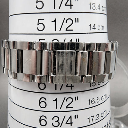 Coach Tank Watch Women 22mm White Dial Stainless Steel Date Rectangle New Batt12
