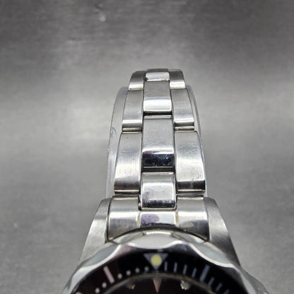 Invicta Dive Watch Women 24mm Black Dial Steel Date 8939A Round New Battery UNKJ5
