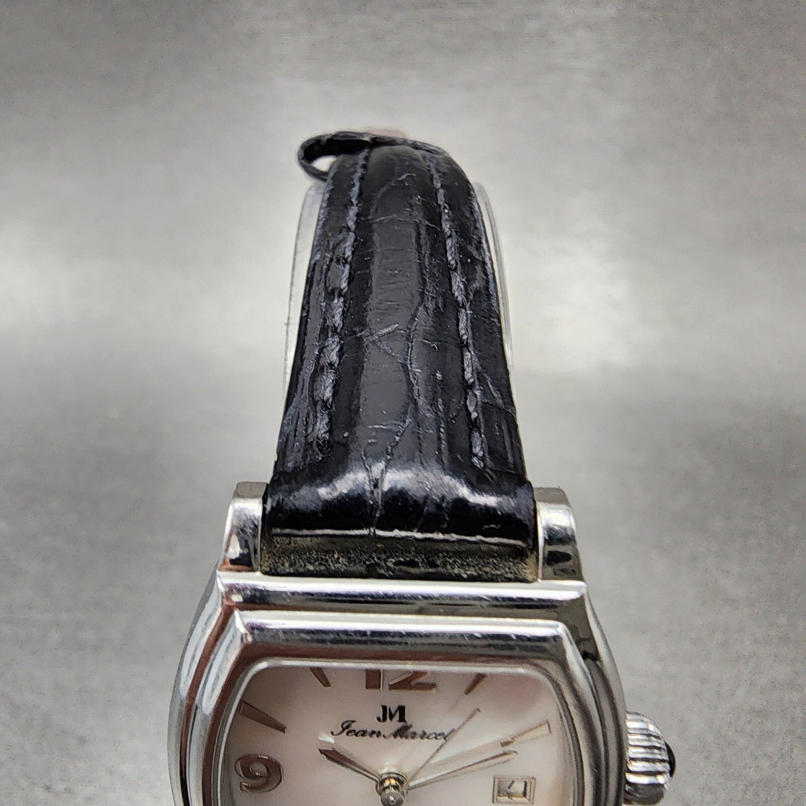 Jeal Marcel Automatic Watch Women 26mm MOP Dial Steel Date Tonneau 260.063 Works4