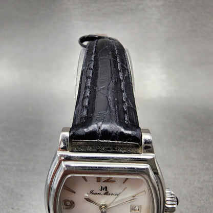 Jeal Marcel Automatic Watch Women 26mm MOP Dial Steel Date Tonneau 260.063 Works4