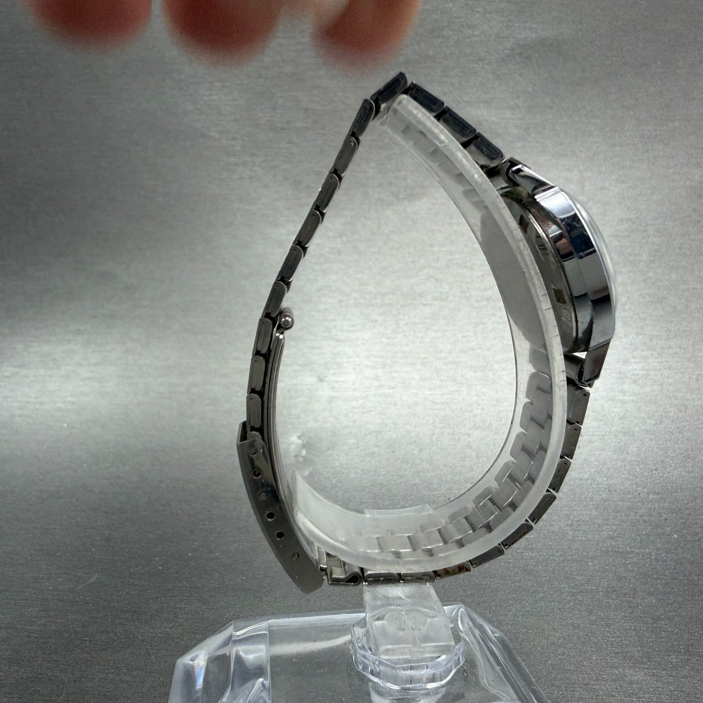 Edox Watch Women 23mm Silver Dial Silver Tone Round Manual Wind Runs VTG9