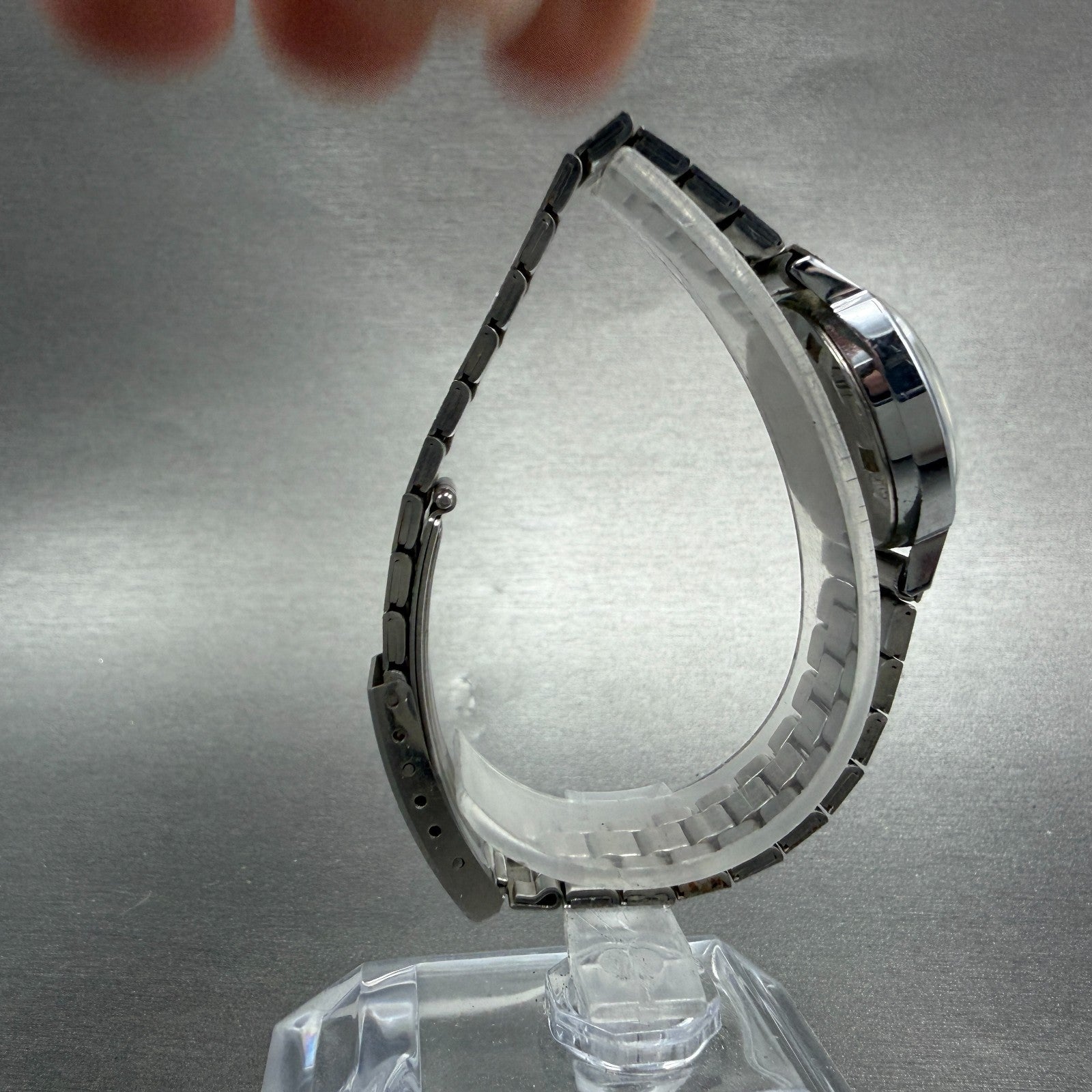 Edox Watch Women 23mm Silver Dial Silver Tone Round Manual Wind Runs VTG9