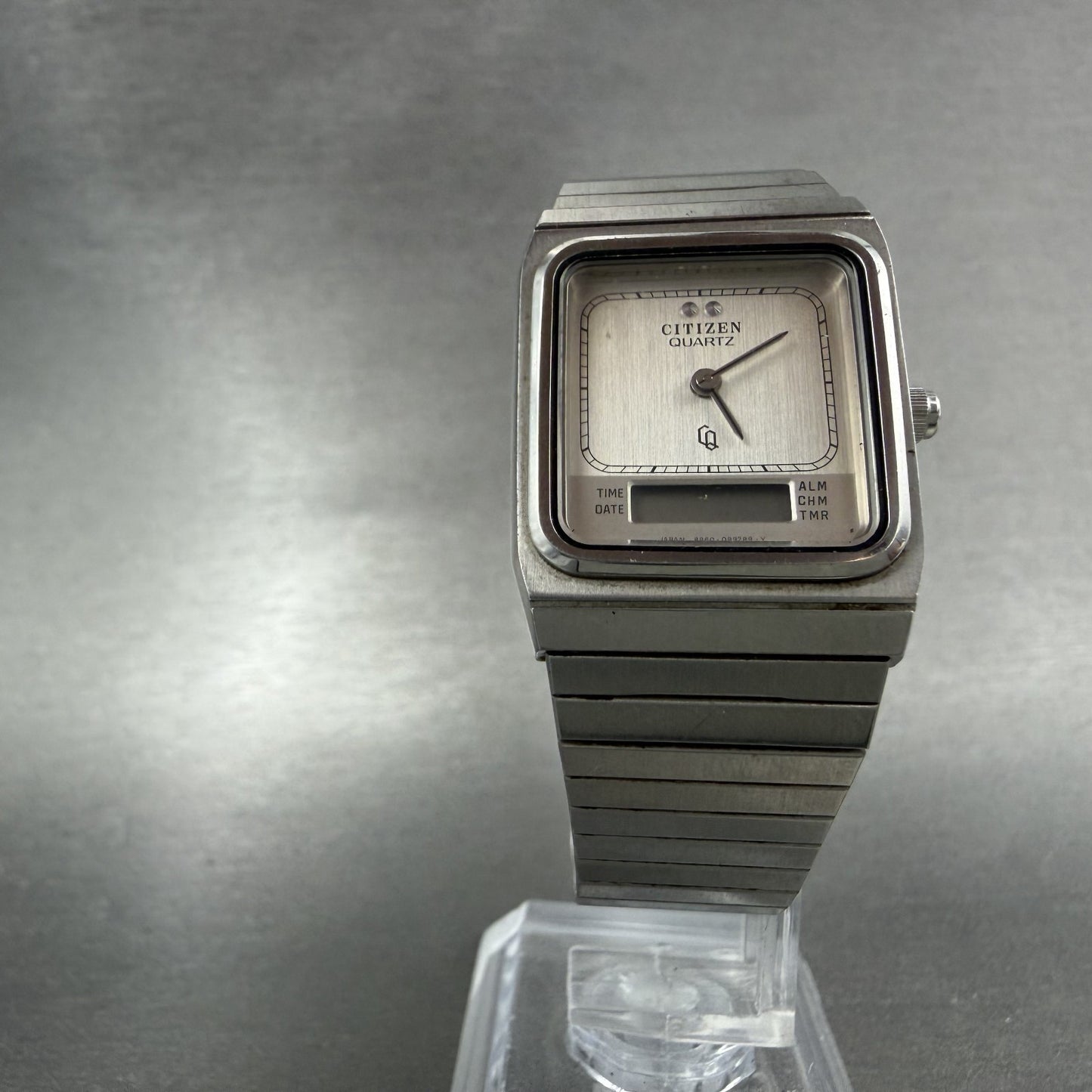 Citizen CQ Analog Digital Watch Women 24mm Silver Dial Steel 8960-094948 PARTS6