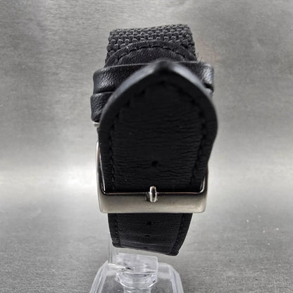 Victorinox Watch Men 43mm Black Dial Black Tone Date Round 249087 New Battery7