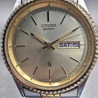 Citizen President Watch Men 35mm Champagne Dial Two Tone Daydate New Battery1