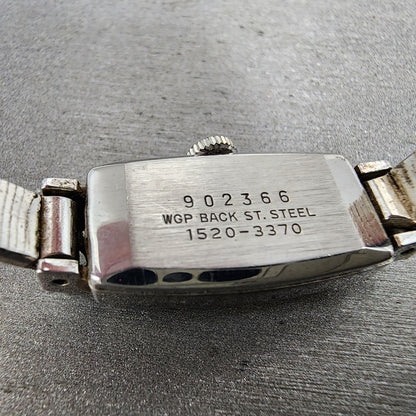 Seiko Fine Seiko Watch Women 12mm Silver Dial Silver Tone Manual 15203370 Runs9