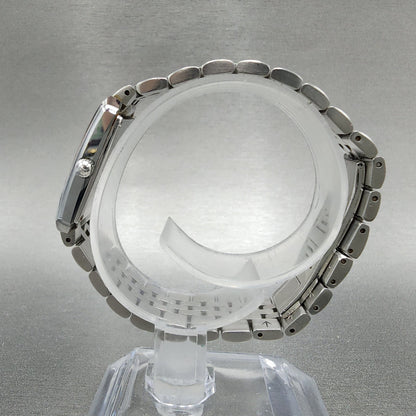 Rado Diastar Tank Watch Women 20mm Gray Dial Gray Tone Rectangle New Battery6