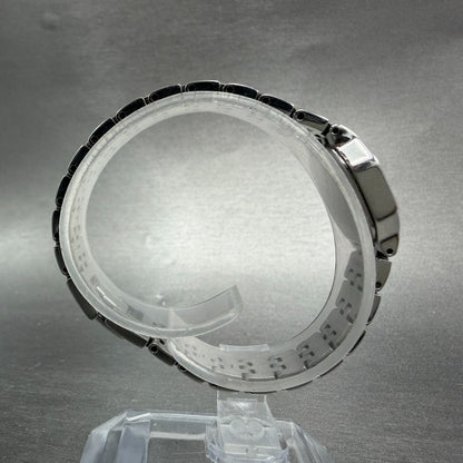 Seiko Watch Women 16mm White Dial Two Tone Octagon 1N00-0GV0 New Battery Vintage8