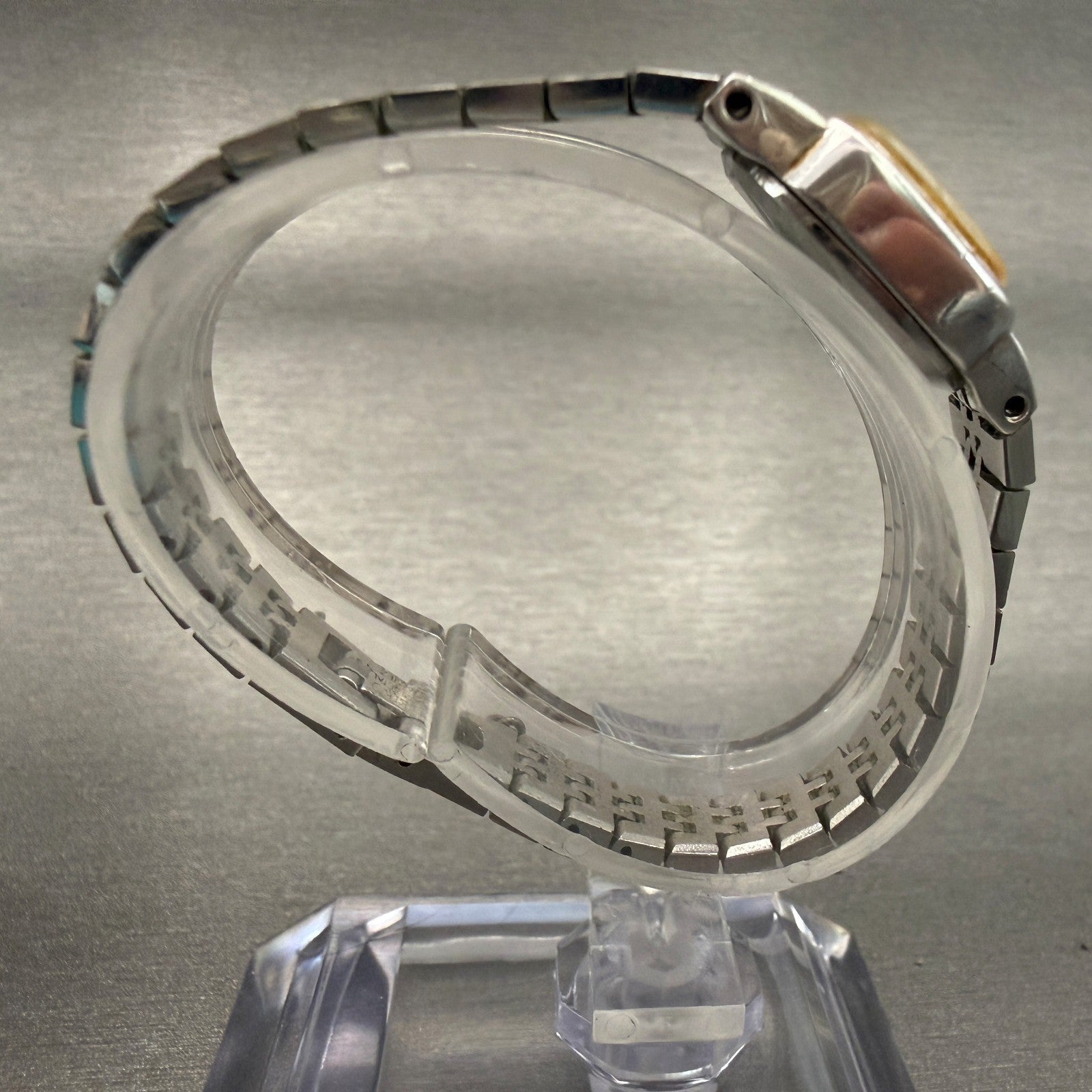 Seiko Watch Women 17mm Silver Dial Silver Tone Rectangle 5420-5079 New Battery8
