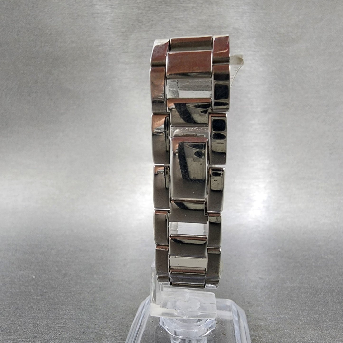 Citizen Tank Watch Women 15mm MOP Dial Silver Tone Rectangle New Battery7