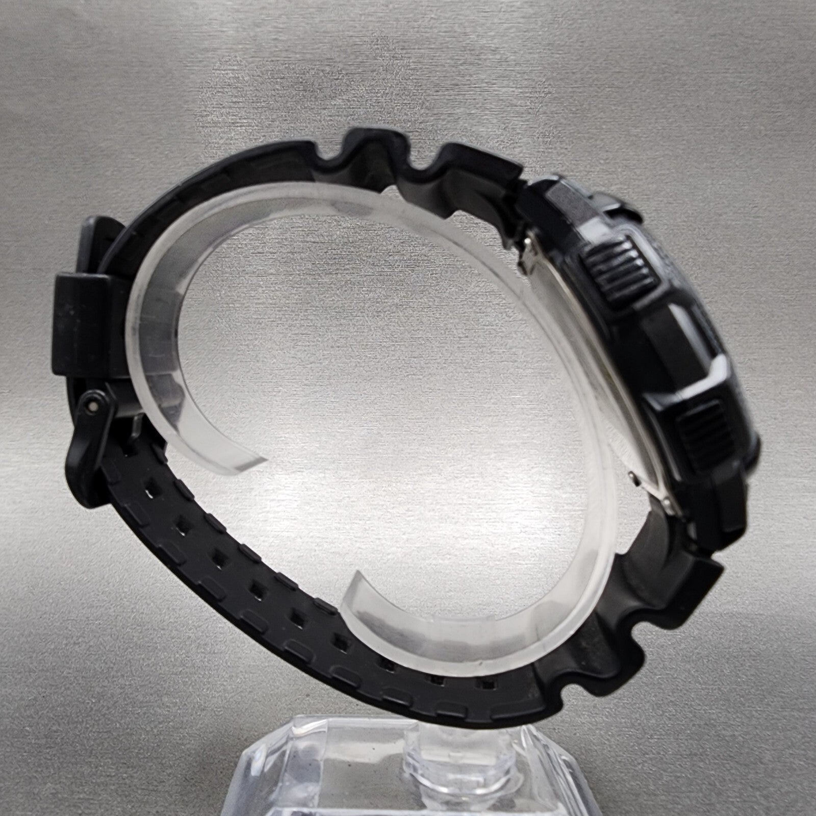 Casio AE1000W World Time Watch Men 43mm Digital Black Tone Alarm Chrono New Bat8