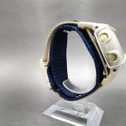 Casio Baby-G Watch Women 40mm Digital Alarm Chrono White BG-097 New Battery