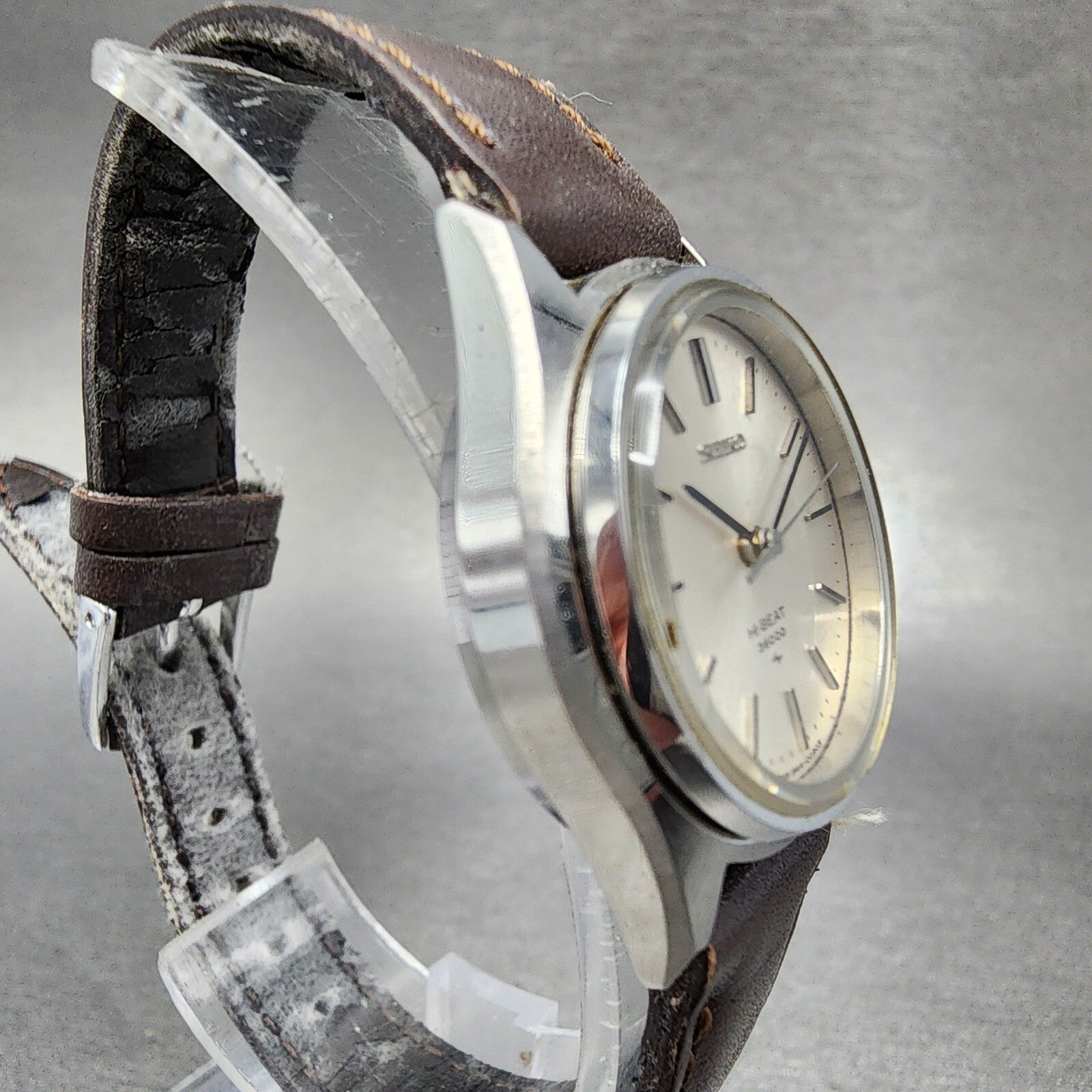 Seiko Watch Women 26mm Silver Dial Steel HiBeat Manual Wind Runs 194400403